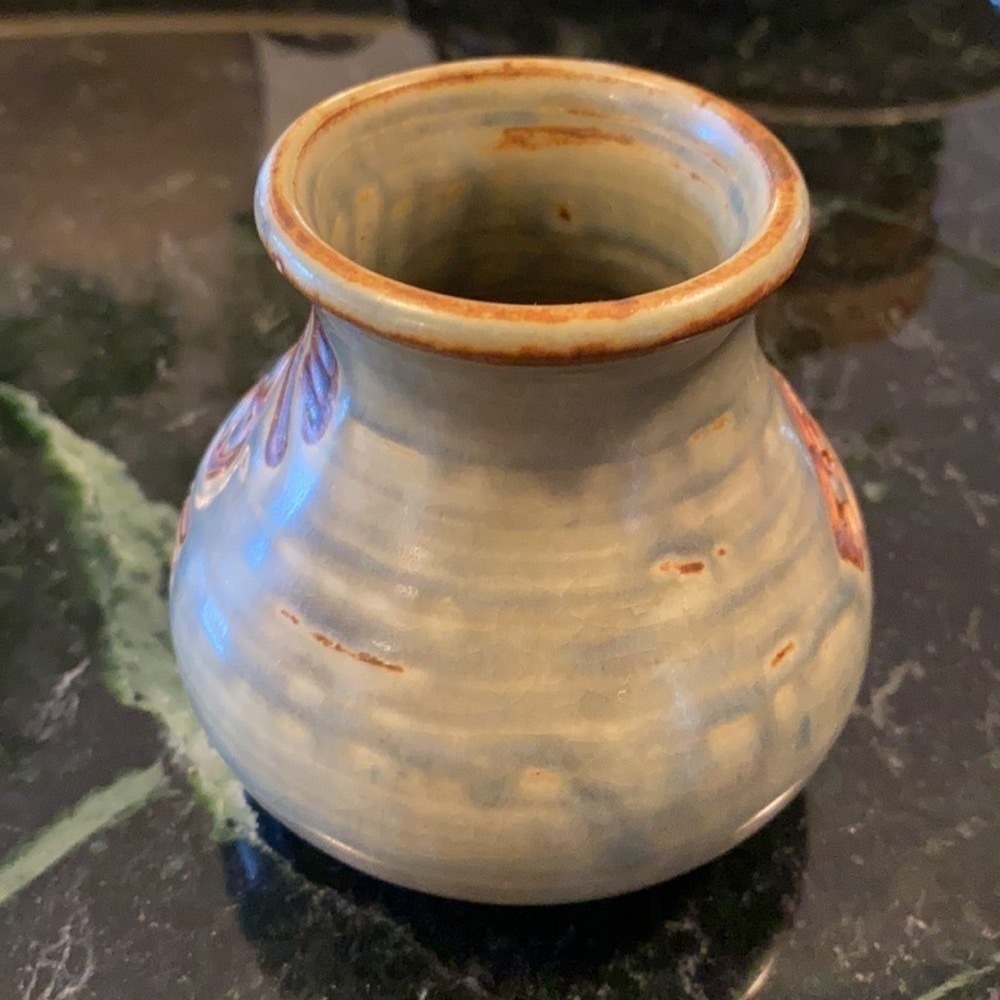 Fine Art Yarrabah Pottery Australian Aboriginal E. Deemera Turtle Vase Pot - Picture 5 of 12